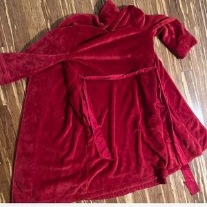 Soma Rich Red Plush Garment